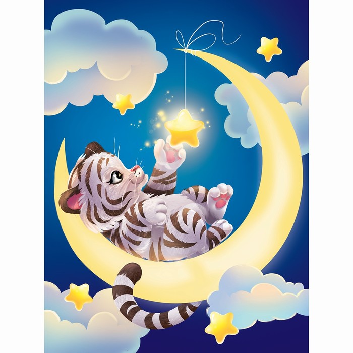 Картина по номерам на холсте с подрамником «Тигр в облаках», 40х30 см
Картина по номерам на холсте с подрамником «Тигр в облаках», 40х30 см