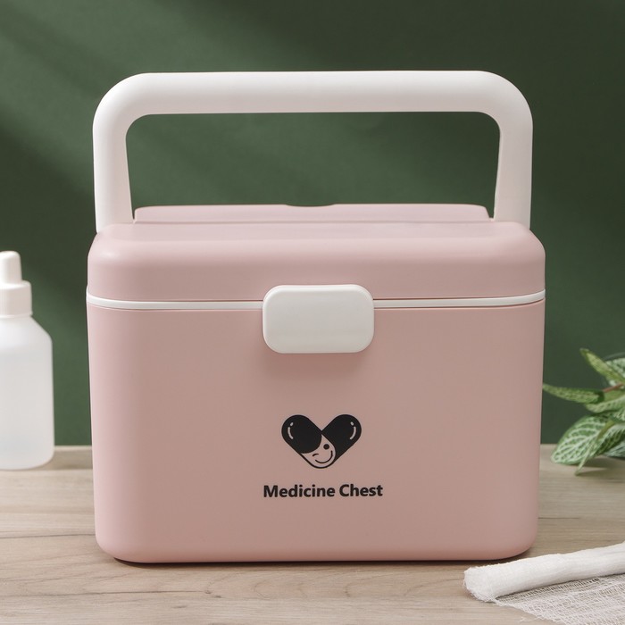 Аптечка со съемным отделением, 22×18×15,5 см
Аптечка со съемным отделением, 22×18×15,5 см