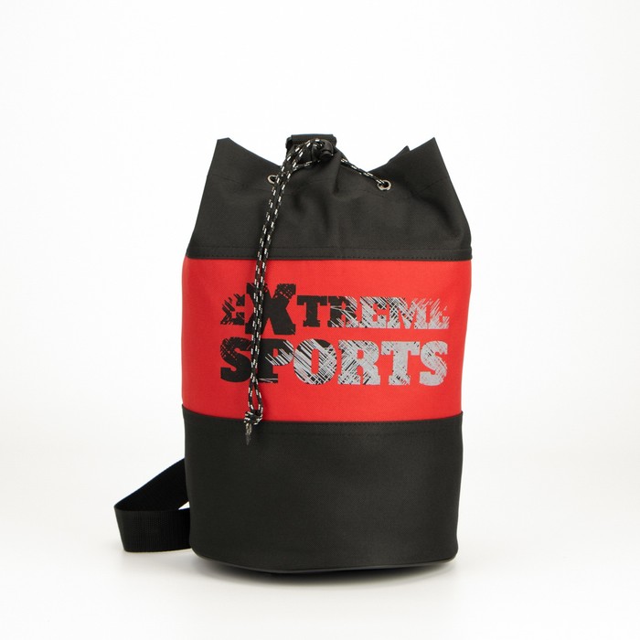 Рюкзак, отдел на шнуре, цвет красно/чёрный
Рюкзак, отдел на шнуре, цвет красно/чёрный