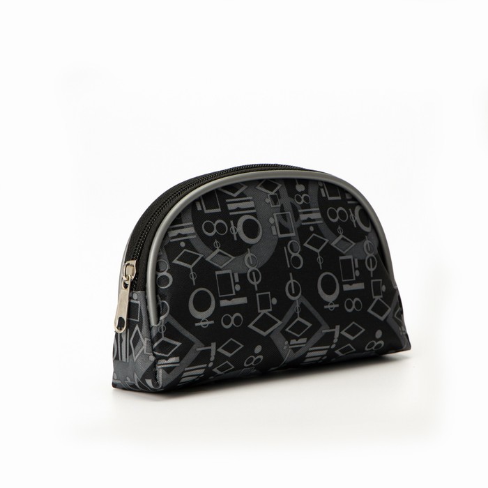 Косметичка на молнии, цвет чёрный
Косметичка на молнии, цвет чёрный