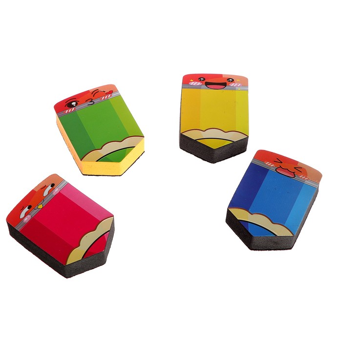 Губка для маркерной доски «Карандаш» 7 × 5 см, цвета МИКС
Губка для маркерной доски «Карандаш» 7 × 5 см, цвета МИКС