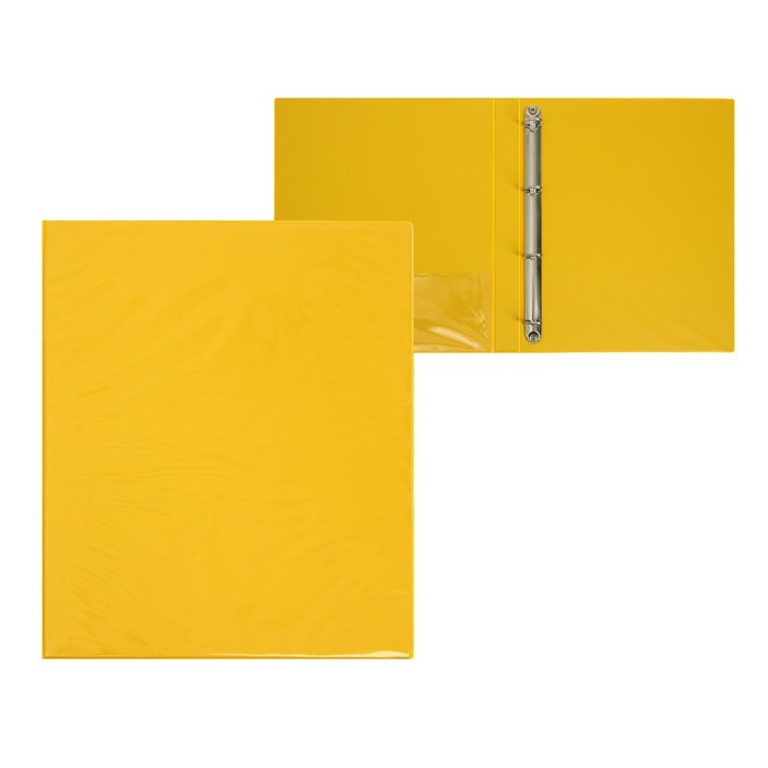 Папка, формат А4, 30 мм "Панорама" на 4-х кольцах, с передним прозрачным карманом, жёлтая, до 160 листов
Папка, формат А4, 30 мм "Панорама" на 4-х кольцах, с передним прозрачным карманом, жёлтая, до 160 листов