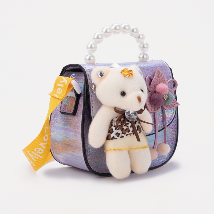 Сумка дет L-831 Бант, мишка, 12*5*11, отд на магните, рег ремень, сиреневый
Сумка дет L-831 Бант, мишка, 12*5*11, отд на магните, рег ремень, сиреневый