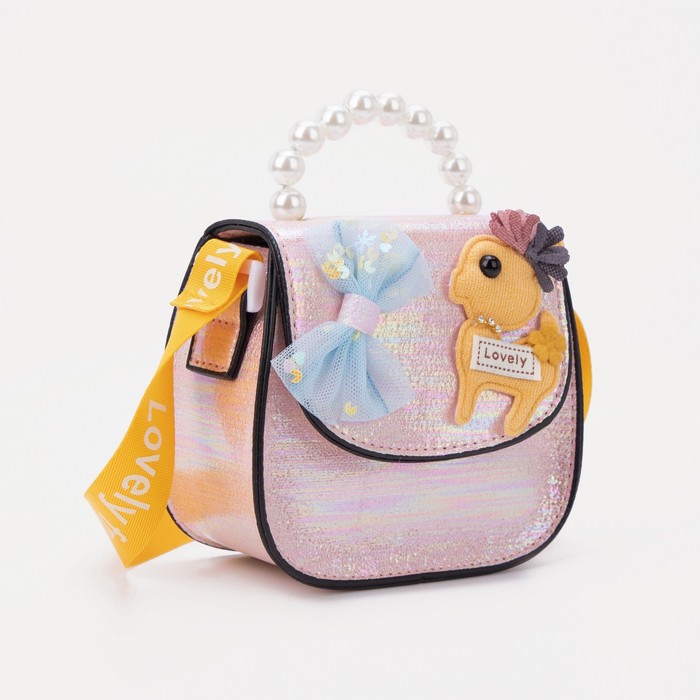 Сумка детская на магните, цвет розовый
Сумка детская на магните, цвет розовый