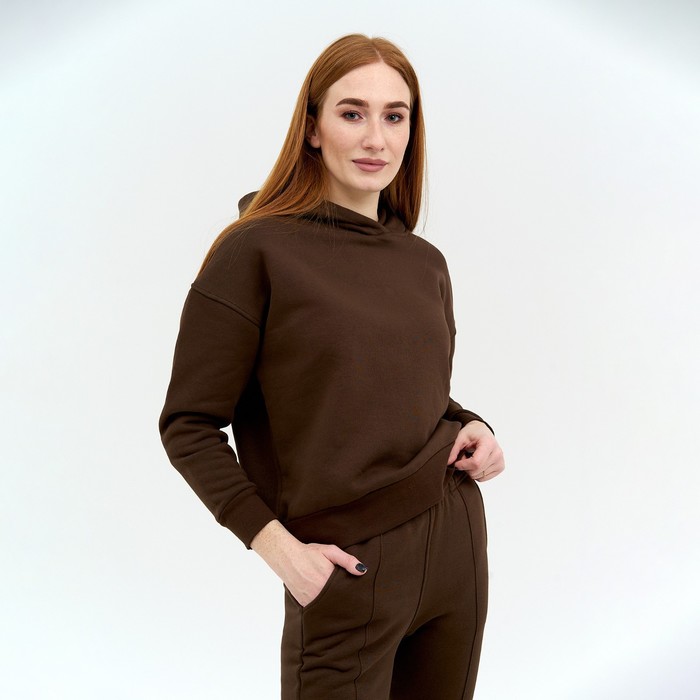 Худи женское, цвет шоколад, размер 50
Худи женское, цвет шоколад, размер 50