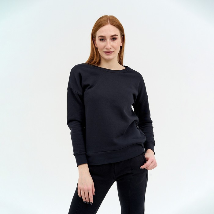 Свитшот женский, цвет серый, размер 44
Свитшот женский, цвет серый, размер 44