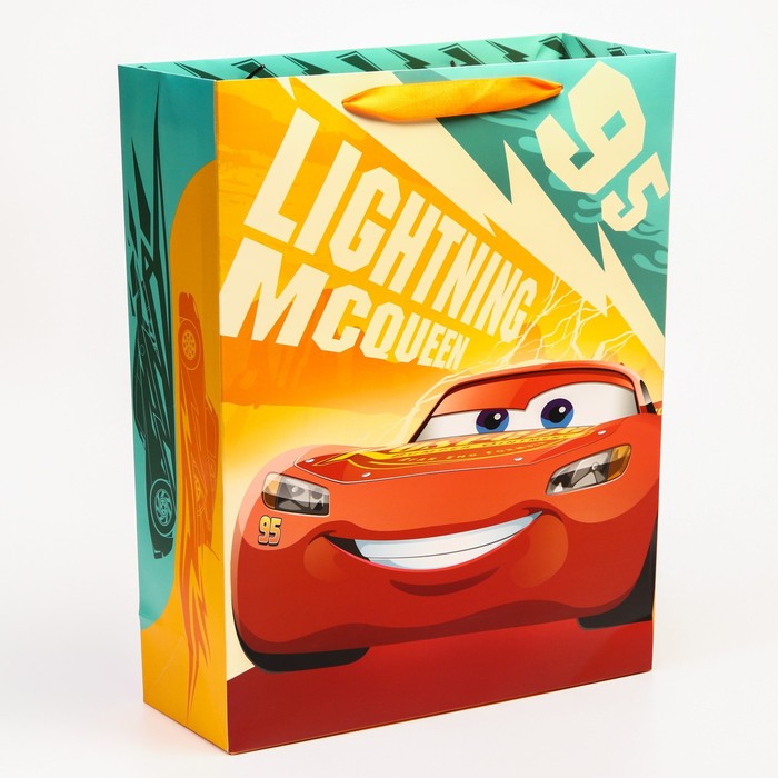 Пакет подарочный "McQueen", Тачки, 31х40х11,5 см
Пакет подарочный "McQueen", Тачки, 31х40х11,5 см