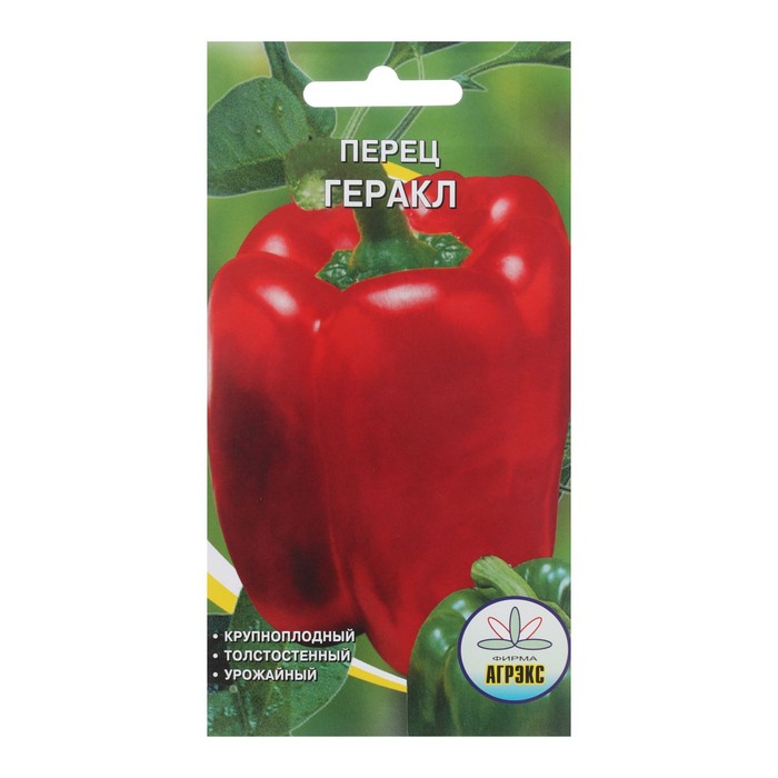 Семена Перец сладкий "Геракл Лидер", 20 шт
Семена Перец сладкий "Геракл Лидер", 20 шт