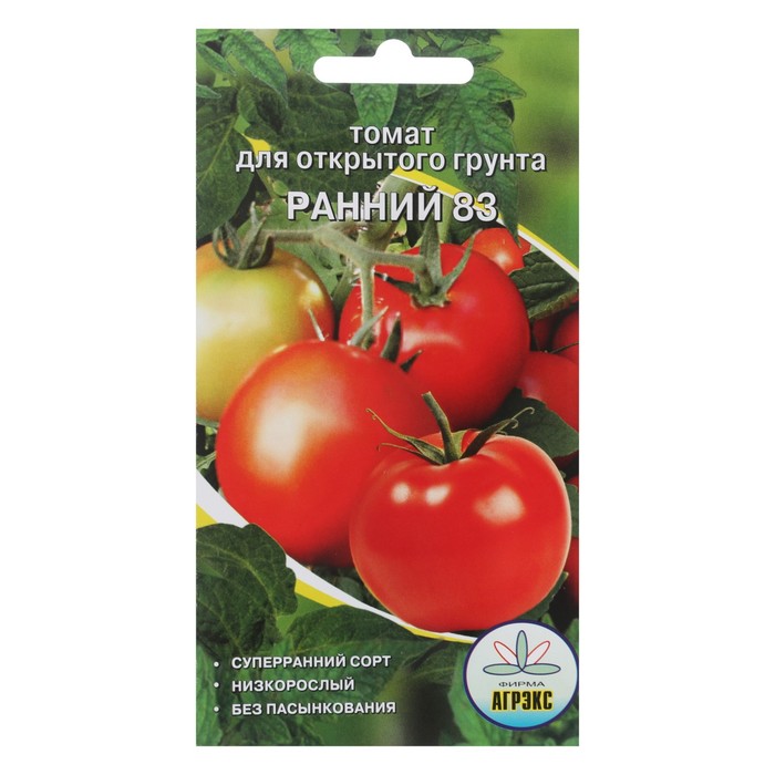 Семена Томат "Ранний 83", 20 шт
Семена Томат "Ранний 83", 20 шт