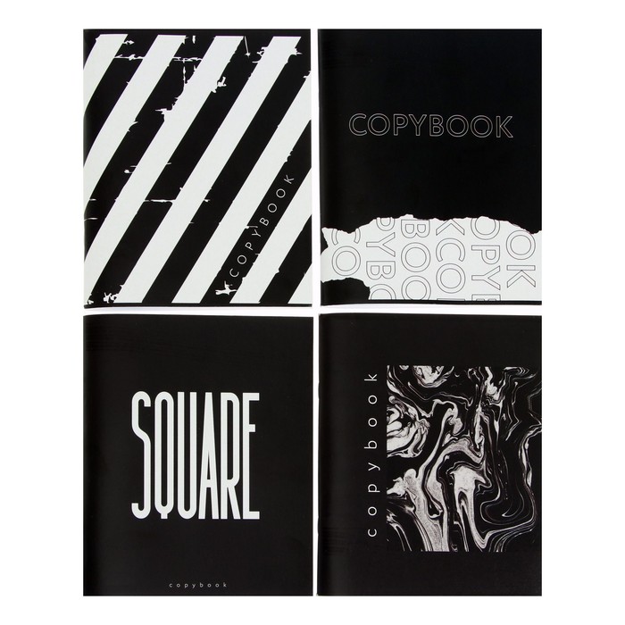 Тетрадь 96 листов в клетку Calligrata Black and White, обложка мелованный картон, блок офсет, МИКС
Тетрадь 96 листов в клетку Calligrata Black and White, обложка мелованный картон, блок офсет, МИКС