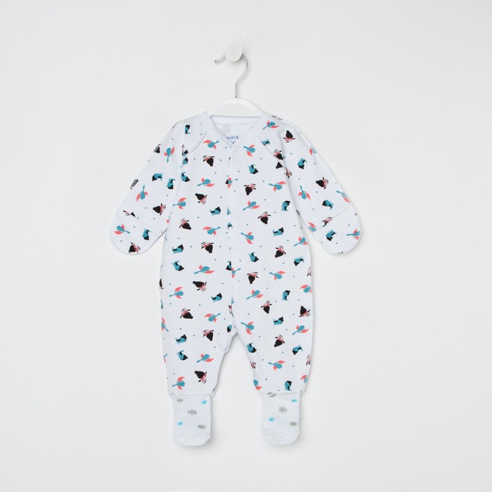 Комбинезон детский, цвет белый/птички, рост 56
Комбинезон детский, цвет белый/птички, рост 56