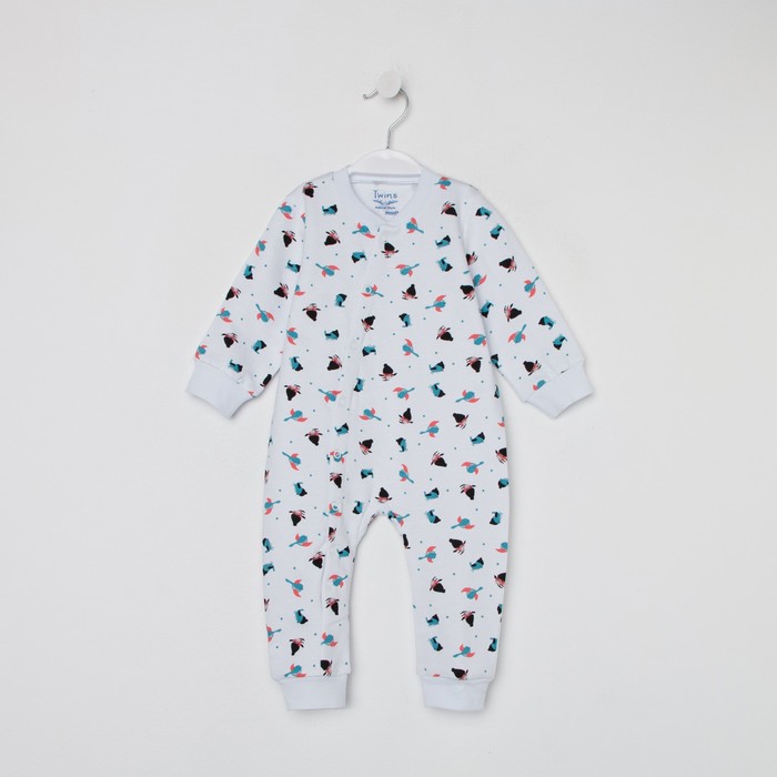 Комбинезон детский, цвет белый/птички, рост 74
Комбинезон детский, цвет белый/птички, рост 74