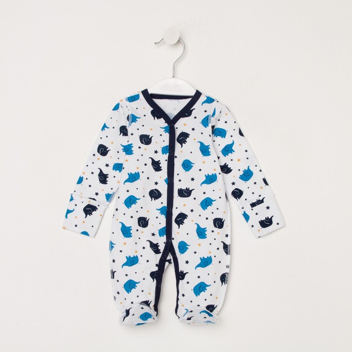 Комбинезон для мальчика, цвет белый/синий, рост 50
Комбинезон для мальчика, цвет белый/синий, рост 50