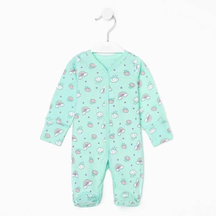 Комбинезон детский, цвет мятный, рост 50
Комбинезон детский, цвет мятный, рост 50