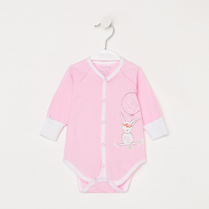 Боди для девочки, цвет розовый, рост 62
Боди для девочки, цвет розовый, рост 62