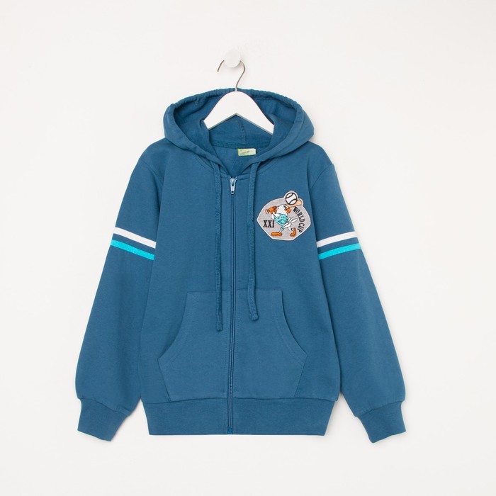 Толстовка для мальчика, цвет голубой, рост 116-122
Толстовка для мальчика, цвет голубой, рост 116-122