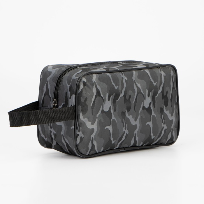 Косметичка на молнии, цвет серый
Косметичка на молнии, цвет серый