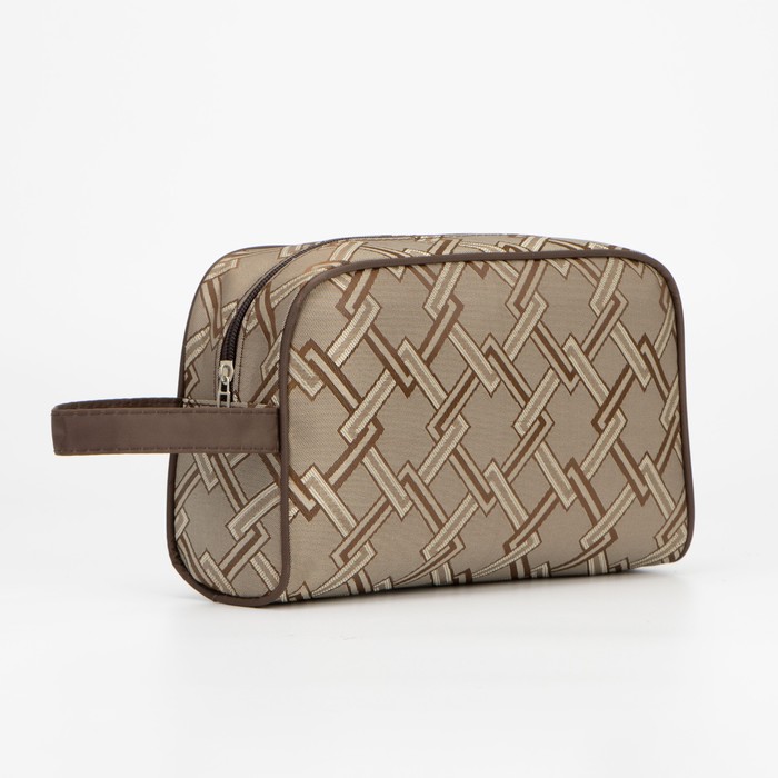 Косметичка на молнии, цвет бежевый
Косметичка на молнии, цвет бежевый