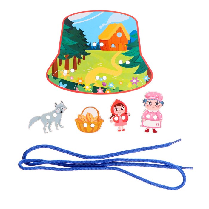 Шнуровка «Красная Шапочка»
Шнуровка «Красная Шапочка»