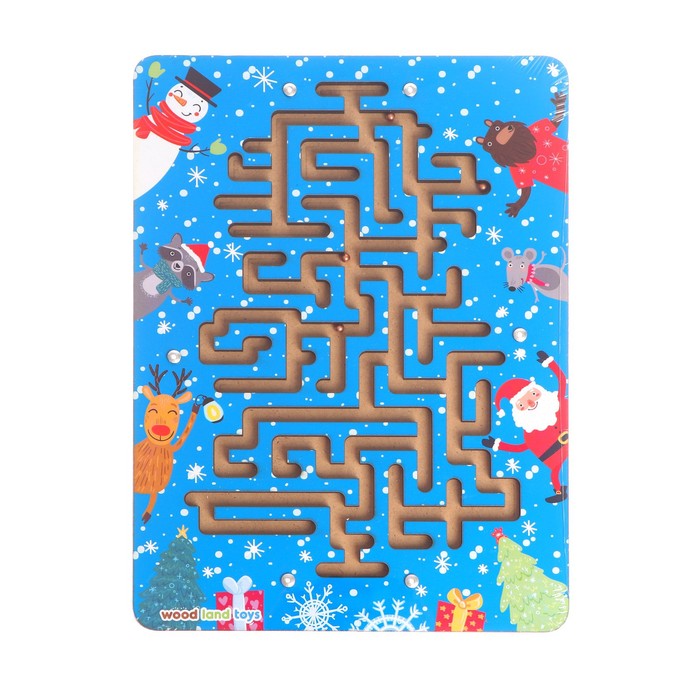 Лабиринт «Новогодний переполох»
Лабиринт «Новогодний переполох»