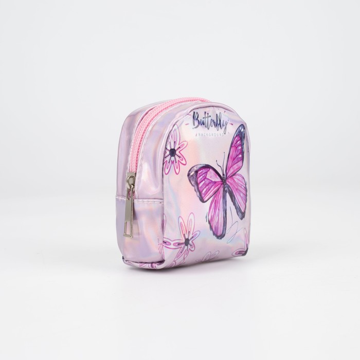 Кошелёк, отдел на молнии, цвет розовый 
Кошелёк, отдел на молнии, цвет розовый