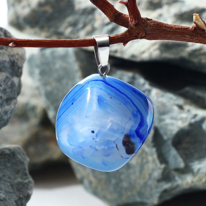 Подвеска кубик "Агат синий" (фас. 3шт)
Подвеска кубик "Агат синий" (фас. 3шт)