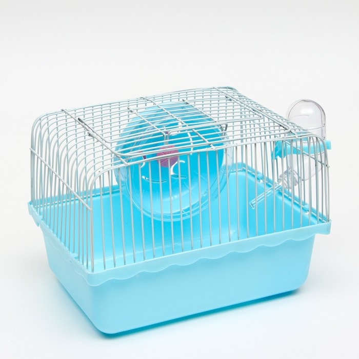 Клетка для грызунов 23 х 17 х 17 см, голубая
Клетка для грызунов 23 х 17 х 17 см, голубая