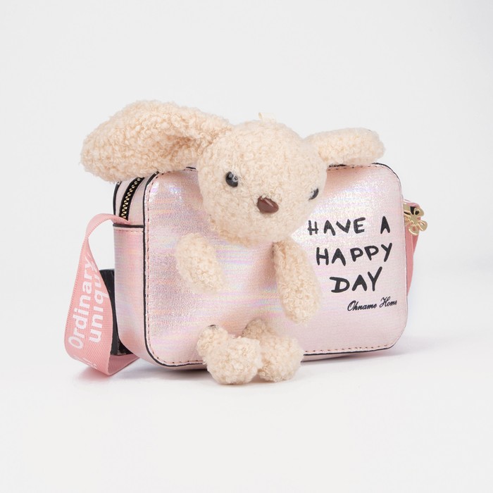 Сумка детская на молнии, цвет розовый
Сумка детская на молнии, цвет розовый