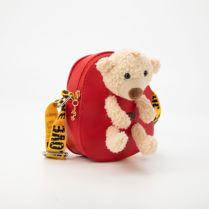 Сумка детская на молнии, цвет красный
Сумка детская на молнии, цвет красный