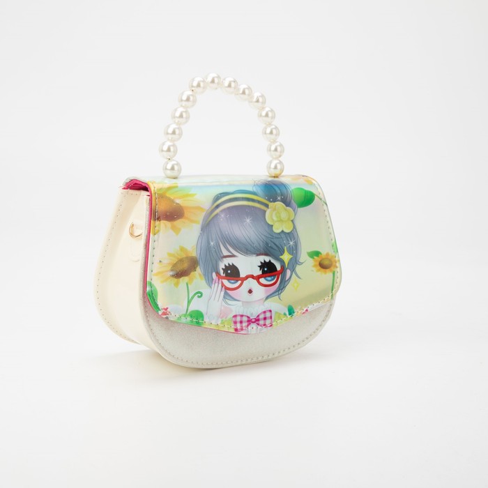 Сумка детская на магните, цвет белый
Сумка детская на магните, цвет белый