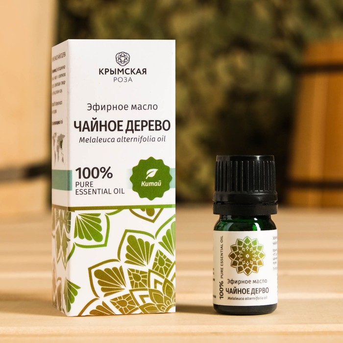 Эфирное масло "Чайное дерево" 5 мл
Эфирное масло "Чайное дерево" 5 мл