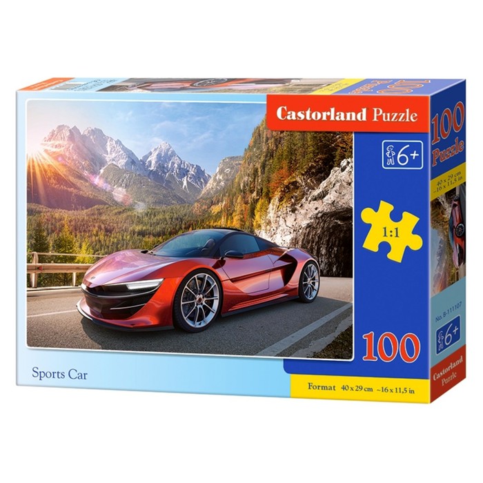 Пазл «Спорткар», 100 элементов
Пазл «Спорткар», 100 элементов