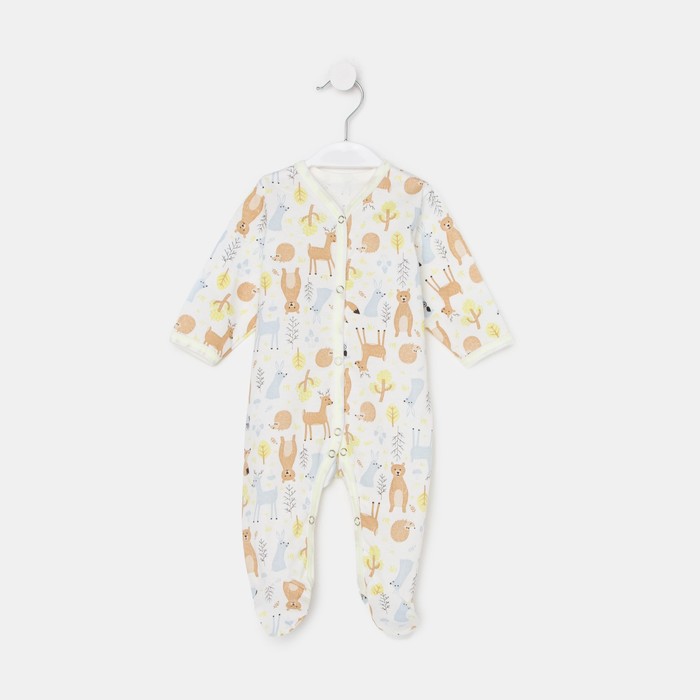 Комбинезон детский, молочный/голубой, рост 68
Комбинезон детский, молочный/голубой, рост 68