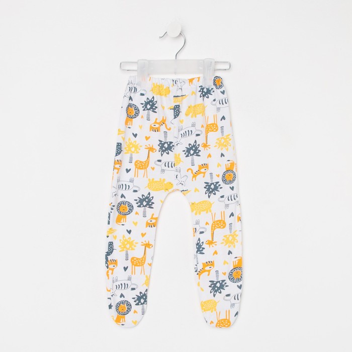 Ползунки детские, цвет белый/оранжевый, рост 68 см
Ползунки детские, цвет белый/оранжевый, рост 68 см