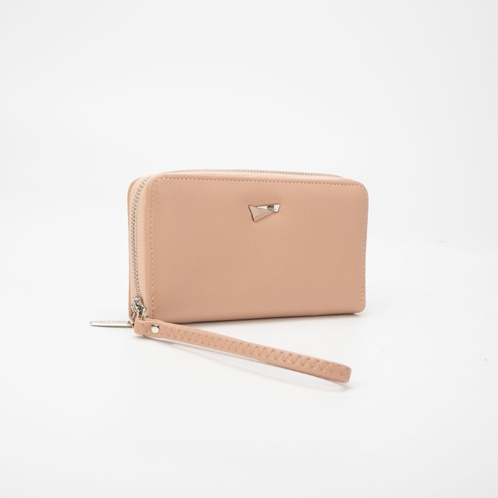 Кошелёк на молнии, с ручкой, цвет розовый
Кошелёк на молнии, с ручкой, цвет розовый