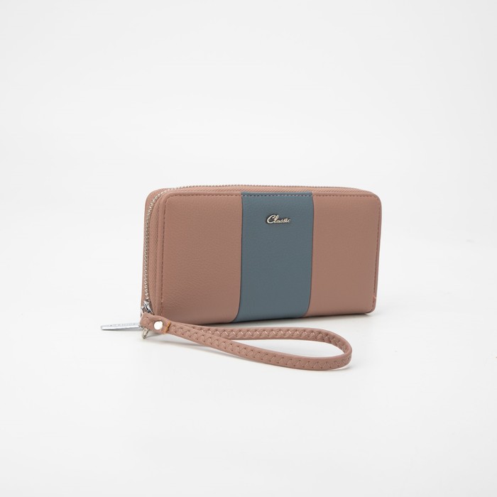 Кошелёк на молнии, с ручкой, цвет розовый
Кошелёк на молнии, с ручкой, цвет розовый