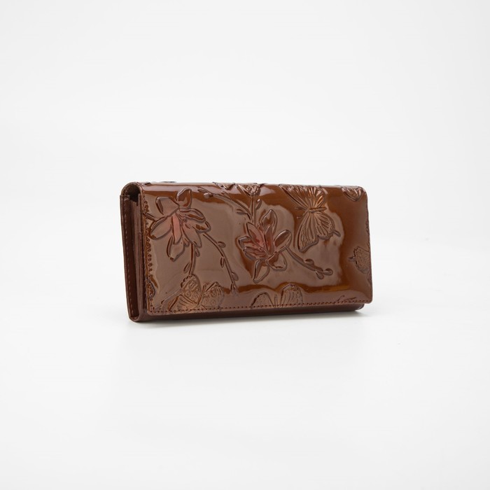 Кошелёк на магнитах, цвет коричневый
Кошелёк на магнитах, цвет коричневый