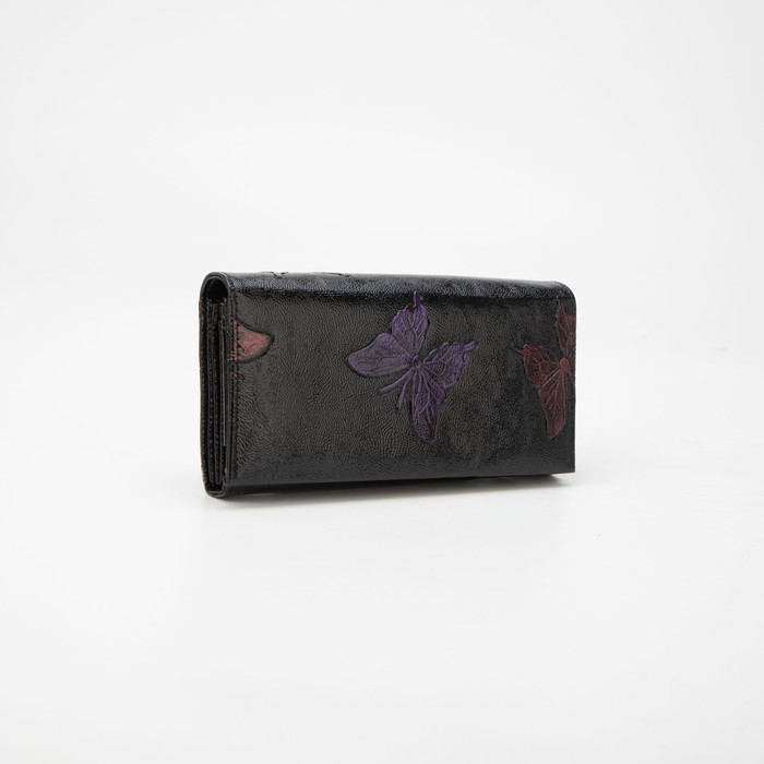 Кошелёк на магнитах, цвет чёрный
Кошелёк на магнитах, цвет чёрный