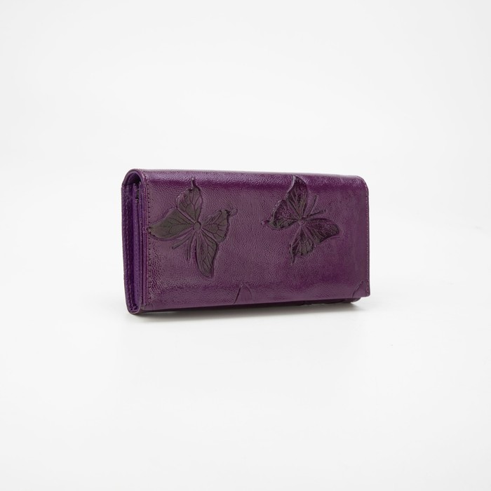 Кошелёк на магнитах, цвет сиреневый
Кошелёк на магнитах, цвет сиреневый