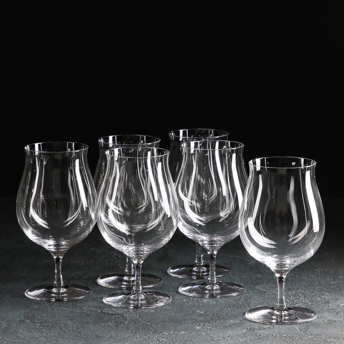 Набор бокалов для пива Craft beer, 540 мл, 6 шт 
Набор бокалов для пива Craft beer, 540 мл, 6 шт