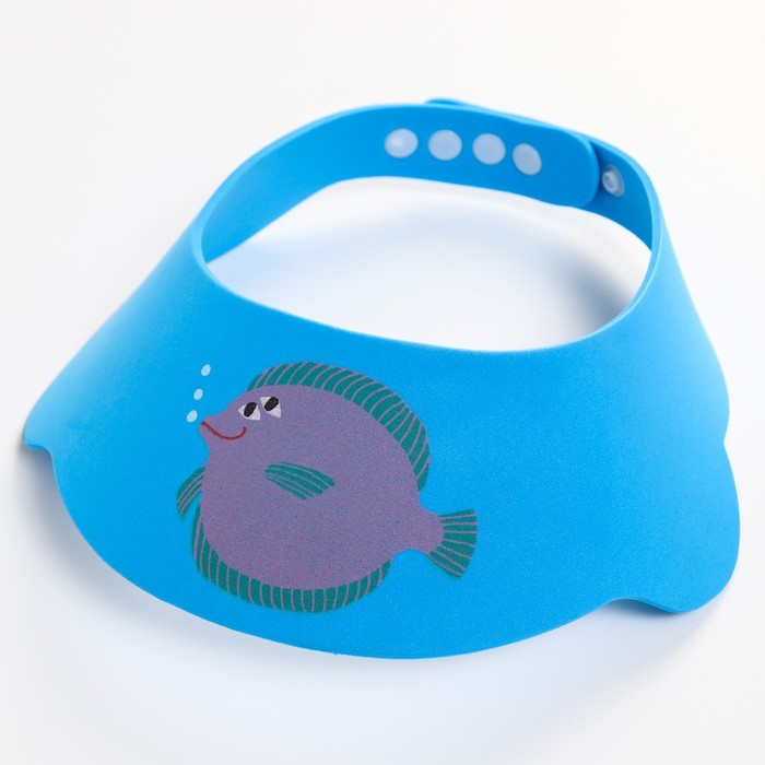 Козырек для купания «Рыбка», цвет голубой 
Козырек для купания «Рыбка», цвет голубой