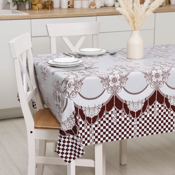 Клеёнка столовая на тканевой основе «Прага», рулон 20 метров, ширина 137 см, цвет бежево-коричневый
Клеёнка столовая на тканевой основе «Прага», рулон 20 метров, ширина 137 см, цвет бежево-коричневый