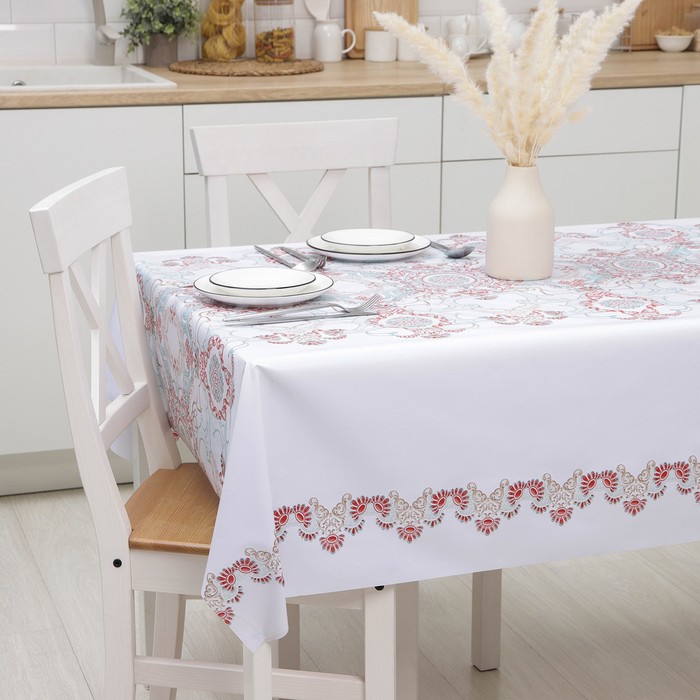 Клеёнка столовая на тканевой основе «Тия», рулон 20 метров, ширина 137 см
Клеёнка столовая на тканевой основе «Тия», рулон 20 метров, ширина 137 см