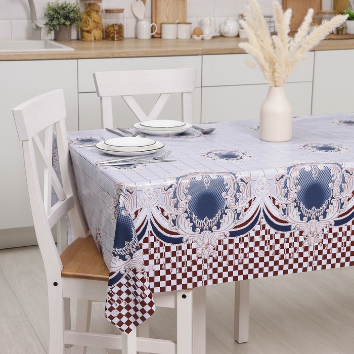 Клеёнка столовая на тканевой основе «Орнамент», рулон 20 метров, ширина 137 см
Клеёнка столовая на тканевой основе «Орнамент», рулон 20 метров, ширина 137 см