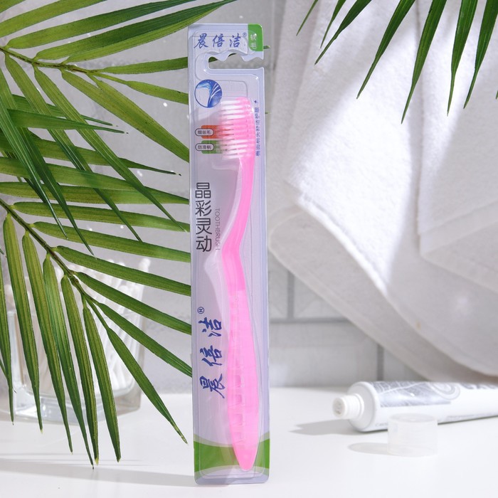 Зубная щётка, мягкая, микс
Зубная щётка, мягкая, микс