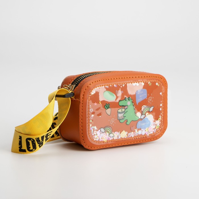 Сумка детская на молнии, цвет рыжий
Сумка детская на молнии, цвет рыжий