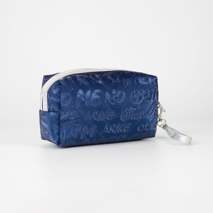 Косметичка на молнии, цвет синий
Косметичка на молнии, цвет синий