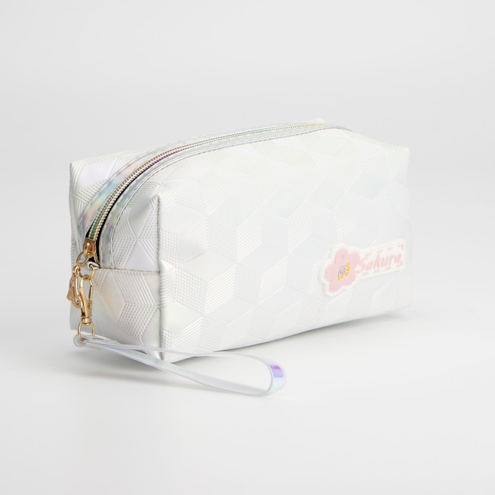 Косметичка на молнии, цвет белый
Косметичка на молнии, цвет белый