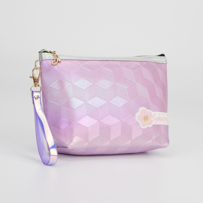 Косметичка на молнии, цвет сиреневый
Косметичка на молнии, цвет сиреневый