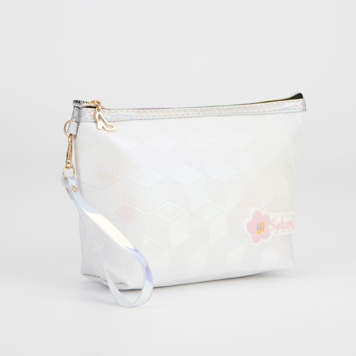 Косметичка на молнии, цвет белый
Косметичка на молнии, цвет белый